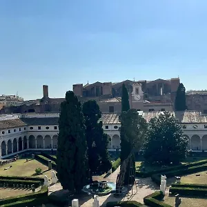 X2 Con Splendida Vista Sulle Terme Di Diocleziano E Sul Chiostro Di Michelangelo , Roma Italia